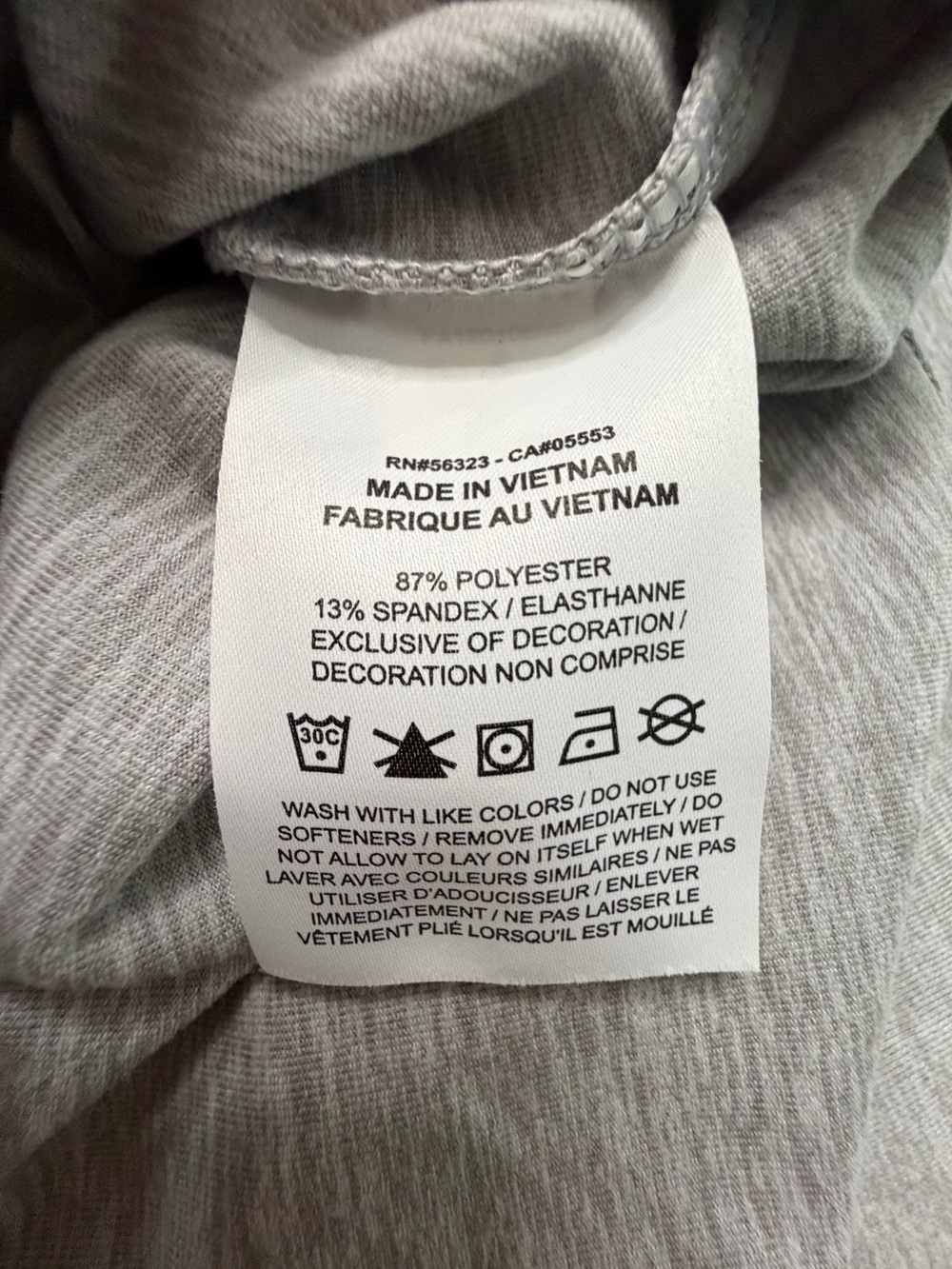 Nike Yoga Collection Open Front Draped Cardigan Top Atmosphere Grey S - Picture 11 of 12